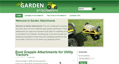 Desktop Screenshot of gardenattachments.com